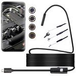 Endoskopická inspekční kamera android pc usb 5m led