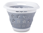 Laundry basket folding silicone bowl