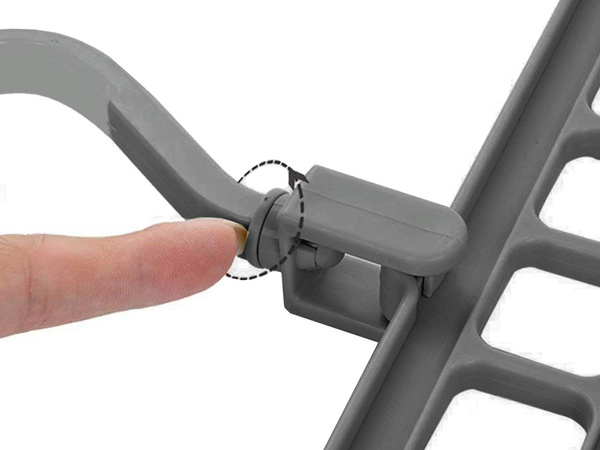 Dulap organizator haine rack multifuncțional 2 piese