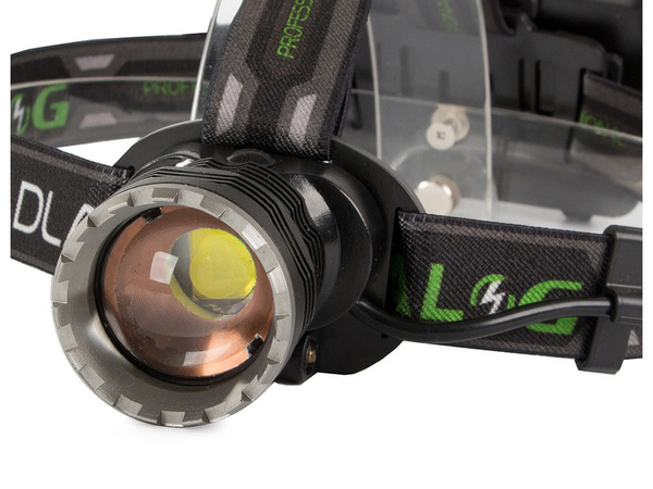 Latarka czołowa bailong led xhp99 powerbank zoom