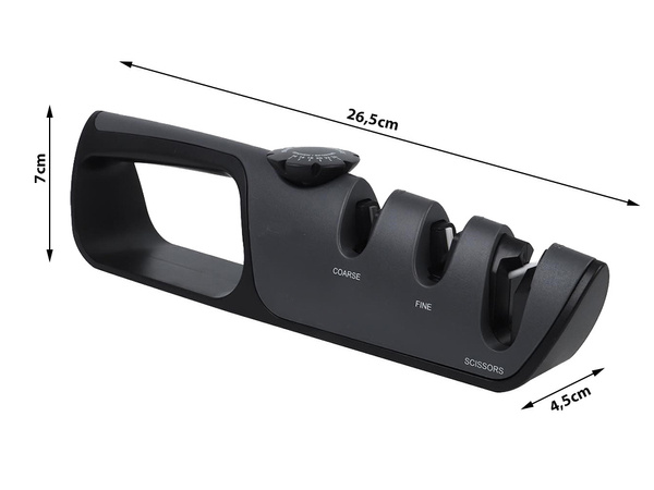 Messerschärfer küchenschere schärfen rutschfest einstellen