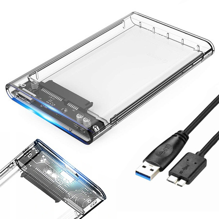 2.5'' ssd hdd burkolat usb 3.0 sata zsebében