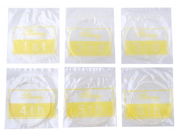 Cordes de guitare classique nylon 6 pcs