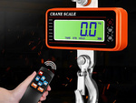 Krano kablio skalė 500kg 0,5t lcd viršutinė skalė su nuotolinio valdymo pulteliu, skirta saugojimui