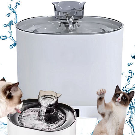 Pitna fontana mačka pes skleda samodejno + filter 2l senzor gibanja