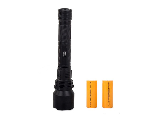 Bailong taktikai erős ledes zseblámpa xhp50 zoom usb