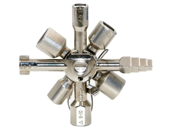 Universal electric cabinet spanner 10in1