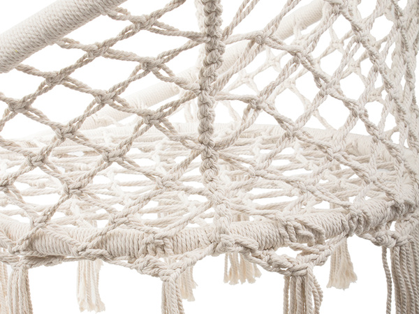 Grădină leagăn cuib de barză agățat scaun boho 80cm