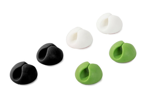 Porte-câbles organisateur pour câbles 6 pcs.