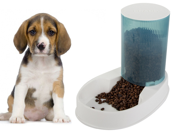 Dog food dispenser cat food bowl automatic dry food dispenser