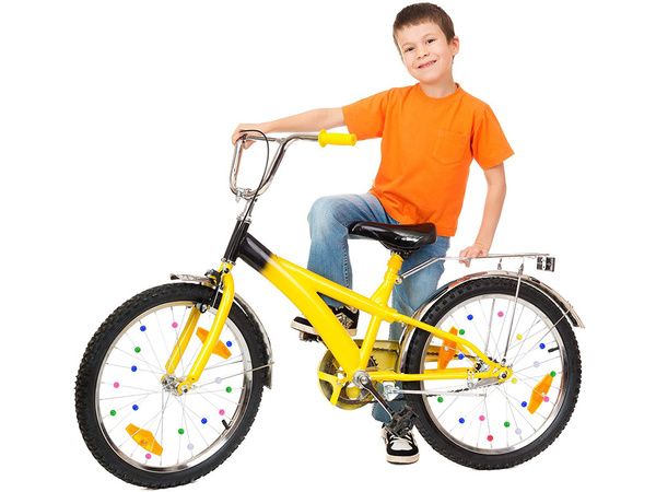 Boules de couleur billes decoratives vélo 36pcs