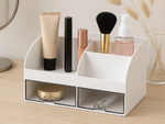 Desk organiser tray shelves for cosmetics small items drawers cabinet