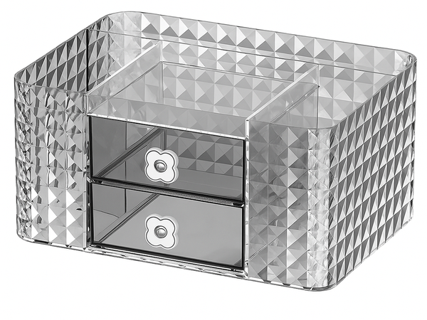 Cosmetics organiser box for jewellery for the bathroom for the desk drawers