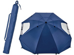 Parasol plażowy parawan namiot ogrodowy składany 2w1 xxl duży z filtrem uv