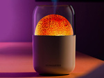 Aer umidificator difuzor aromaterapie condus iluminare cu ultrasunete
