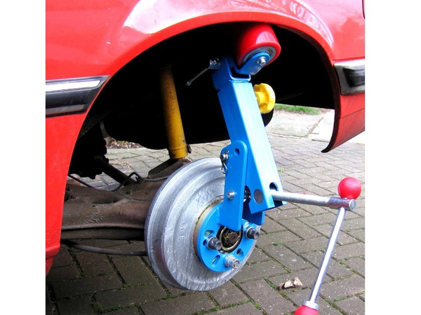 Repair kit for straightening mudguards dents widening wheel arches roller