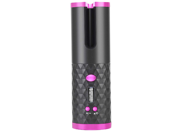 Rizador de pelo rotativo lcd automático