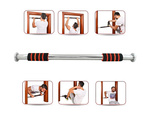 Adjustable steel pull-up bar