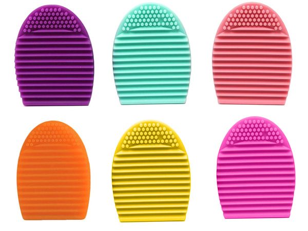 Brush cleaner brush cleaning egg