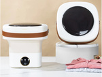 Mini portable washing machine small folding travel washing machine for clothes and linen 11l
