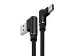 Usb-c type c angle charging qc cable to phone 1m