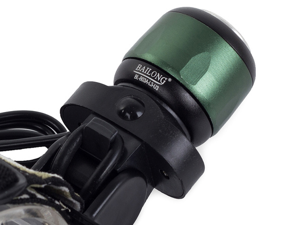 Bailong velosipēdu lukturis cree xml t6 zoom