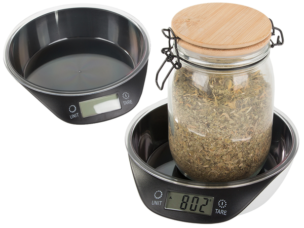 Elektronski kuhinjski čajnik z odstavljivo mizo 5kg/1g digitalna precizijska tehtnica