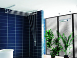 Plafon uscător pentru rufe 5 tije 180 cm baie balcon