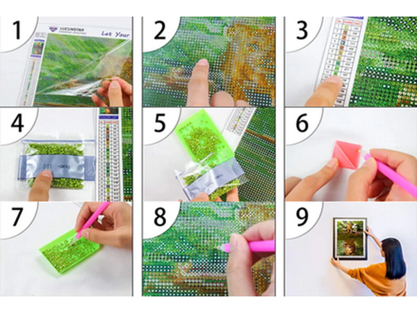 Diamantová výšivka baletka set diamantová maľba