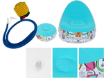 Grădină fotoliu lounger gonflabil plajă pouf footrest confortabil