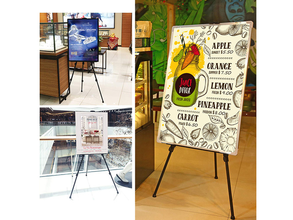 Aluminium-malstaffelei 160cm + abdeckung