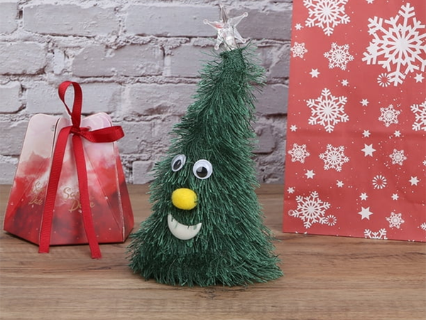 Dans copac de crăciun cântând cântând joc cadou luminos amuzant pentru luni