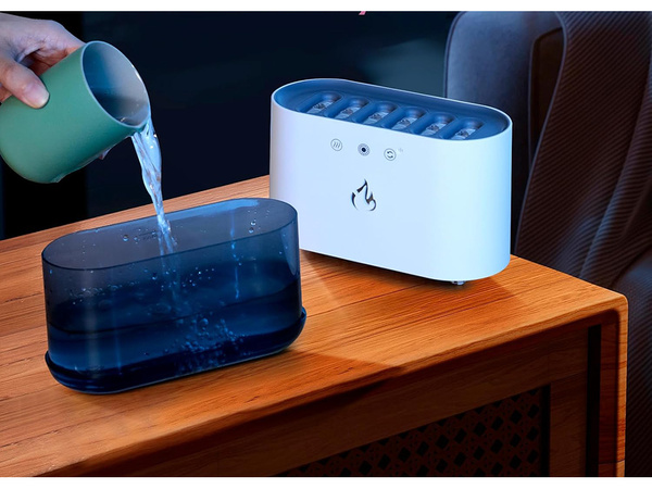 Compin humidificateur d'air diffuseur led light rgb aromatherapy 6 buses