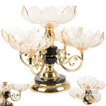 Pladenj za pecivo s sadnimi sladkarijami vrteči se pladenj