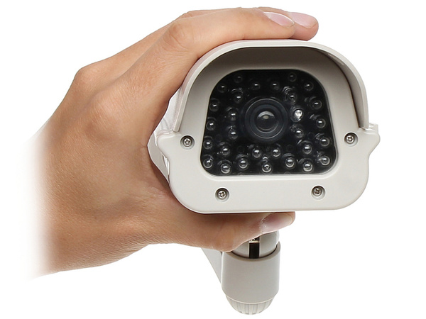 Dummy camera solar flashing led camera