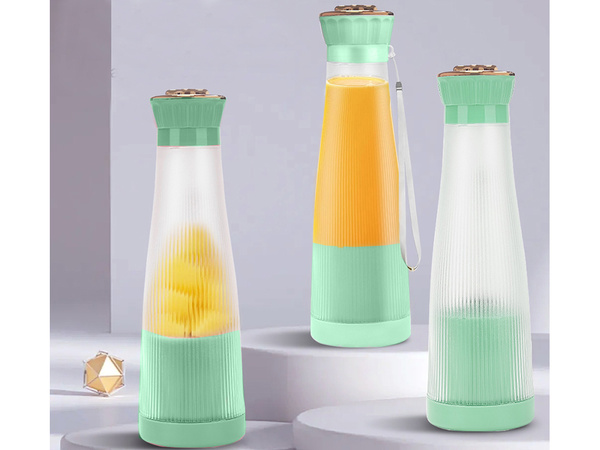 Portable USB wireless smoothie blender, cocktail mixer