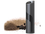 Gravity electric pepper mill for salt