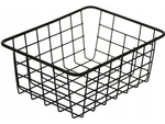 Loft wire basket loft metal organiser for kitchen for fruit roomy