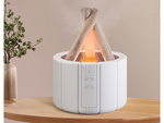 Humidificador de aire usb difusor led rgb chimenea aroma niebla fuego