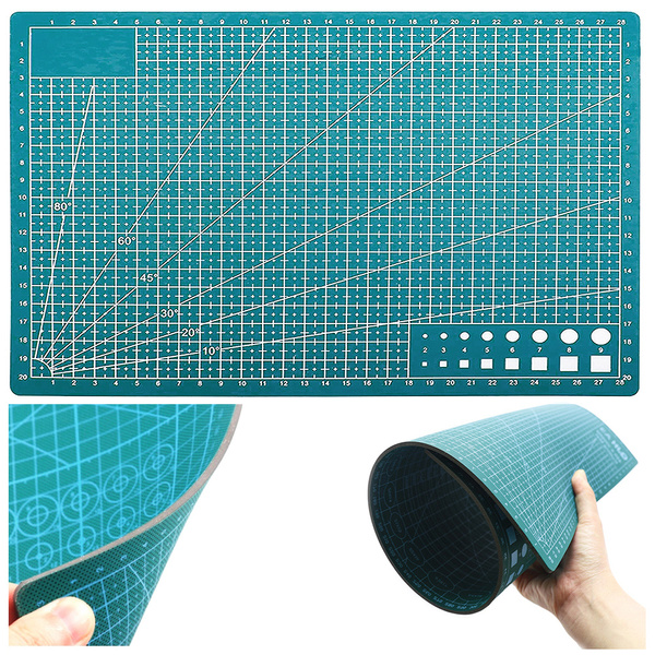 Tapis de coupe auto-cicatrisant a4 modelage double face