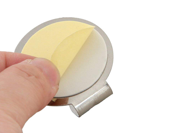 Steel self-adhesive hooks 4 pcs