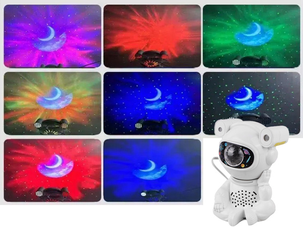 Projecteur d'etoiles astronaute projecteur de nuit pour bébé telecommande espace