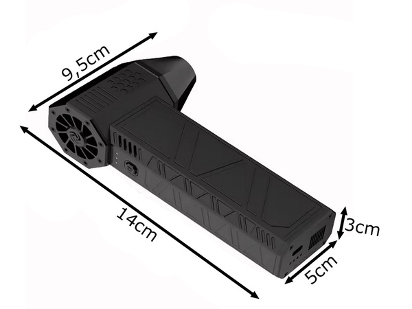 Powerful multifunction blower for dusting computer electronics
