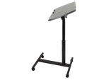 Laptop table on wheels adjustable desk