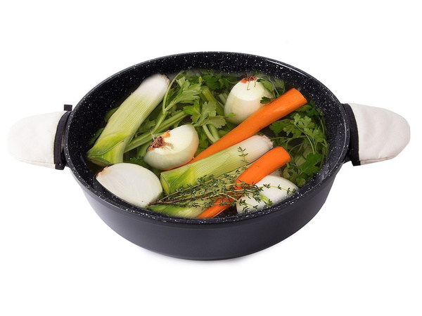 Oală cratiță cu capac 5.7l inducție aromă