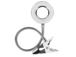 24 led cosmetic desk lamp with clip clip