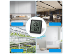 Digital thermometer mini weather station room hygrometer battery magnet