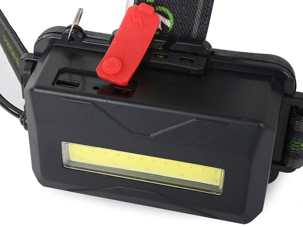 Bailong head torch 5x led + cob cree xm-l3-u3