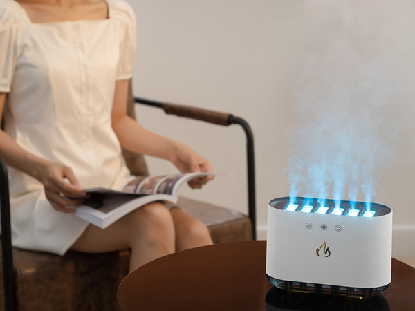 Compin levegő párásító diffúzor led fény rgb aromaterápia 6 fúvókák