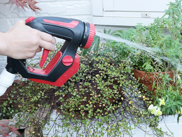 Pistola de lavado de coches tanque espumador bajo manguera 8 modos